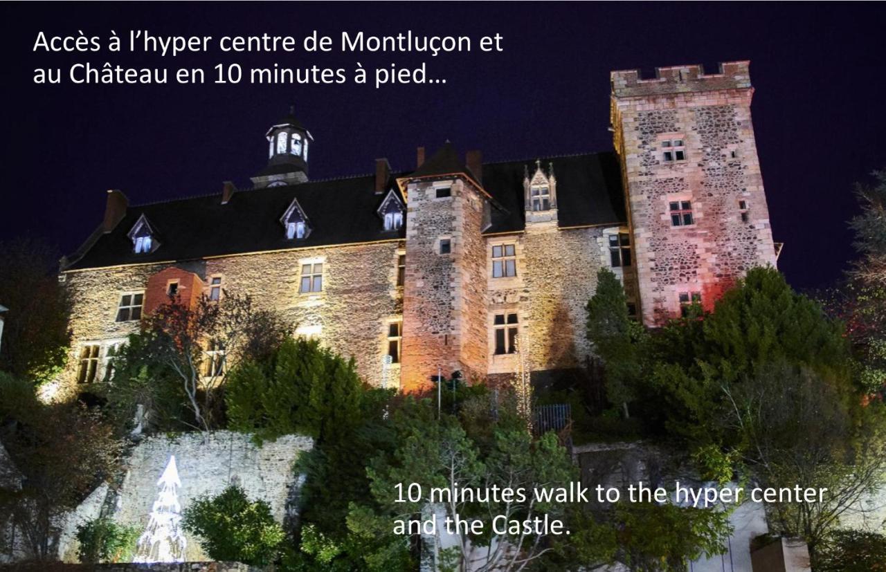 Le 44 - T2 Renove Moderne Et Confortable En Centre-Ville Montluçon المظهر الخارجي الصورة